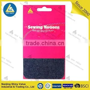 Light Blue Color Quick Fix Iron on Denim Patches for Wholesale thumbnail-1