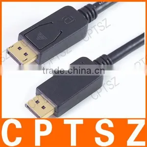 10 m Cable HD Line of High-end 24K Gold Plated Head DP Male to Male Line thumbnail-3