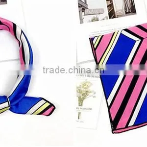 Customized Design Printed Promotional Silk Scarf thumbnail-6