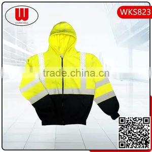 High Visibility Reflective Hoodie Jacket thumbnail-1