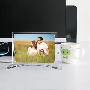 Wholesale Plastic Desktop Picture Holder Glass Love Photo Frames Mosaic Photo Frame thumbnail-4