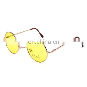 Festival Round John Lennon Style Hippie Sunglasses thumbnail-5