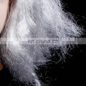 Old Man Headpiece Hair Bald White Party Wig thumbnail-6