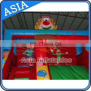 Giant Clown Inflatable Slide / Inflatable Bouncy Clown Slide for Kids thumbnail-4