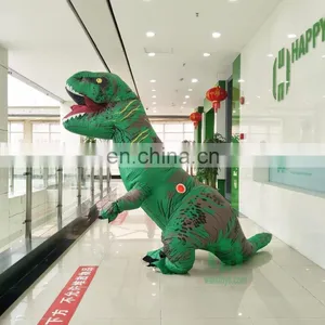 HI 210cm Height Walking Adult Dinosaur Costume Inflatable T-rex Costume thumbnail-5