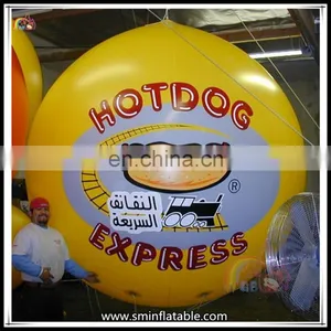 Manufacting Best Price Wholesale Inflatable PVC Air Balloon Helium Floating Sky Advertising Tethered Balloon thumbnail-3