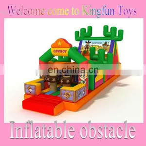 Cow Boy Inflatable Obstacle Course/inflatable Playground thumbnail-1