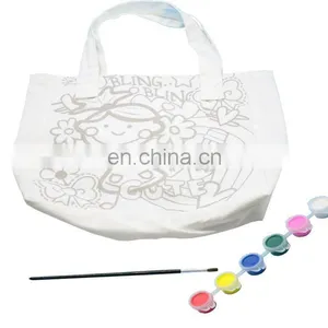 Canvas Bag/canvas Shoulder Bag/diy Canvas Painting Bag thumbnail-1