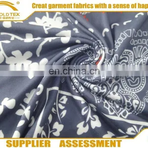 2016 DTY Brushed Printing Knit Fabric Polyester Clothing Fabric thumbnail-1