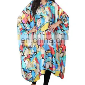 Calf Length Kaftan / Comfortable Collar Neck Fashionable Short Kaftan / Latest Modern Style Free Size Kaftan 2017 (kaftans 2017) thumbnail-2