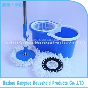 Environment-friendly Carbon Fiber Magic Cleaning Mop With Stainless Steel Bucket thumbnail-5