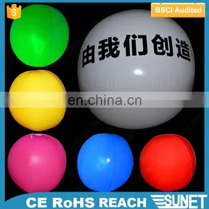 Fantastic Nice Rechargeable Illuminated Inflatable Ball With Led Light thumbnail-4