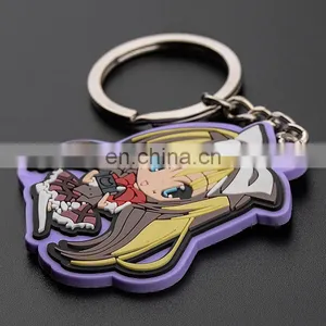 New Creative Cartoon Figure PVC Key Chain thumbnail-4