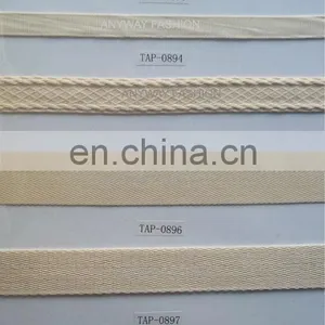 Beige Width Cotton Woven Ribbon thumbnail-1