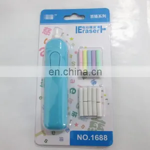 Electric Eraser, Battery Operated Eraser With 20 Colorful Eraser Refills for Pencil thumbnail-1