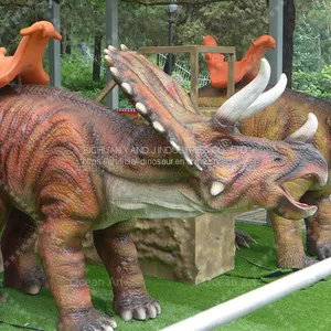 Artificial Movable Dinosaur Rides Mounts thumbnail-1