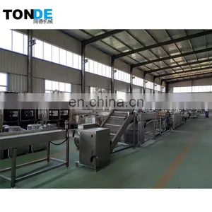 High Capacity Potato Chips French Fries Production Line Frozen French Fries Making Machines thumbnail-6