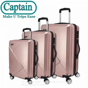 Factory Wholesale ABS PC Valise Travel Set Customized Logo Smart Luggage thumbnail-4