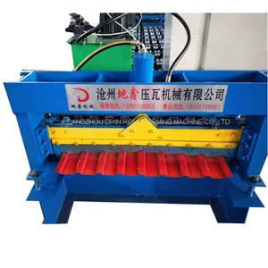 Used Metal Roof Sheet Roll Forming Machine thumbnail-1