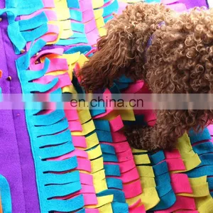 Dog Feeding Mat Dog Snuffle Mat Dog Training Pad Pet Nose Work Blanket Non Slip Pet Activity Mat for Foraging Skill thumbnail-5