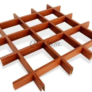 Clip in / Lay in Suspended Aluminum Alloy Ceiling Plafond Ceiling Tile Facade Panel thumbnail-1