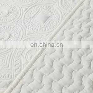 All Weather Embossed Detail Washable Quilt 106" L x 70" W and 1 Pillowcase 20x28 Inch Bedding Set thumbnail-5