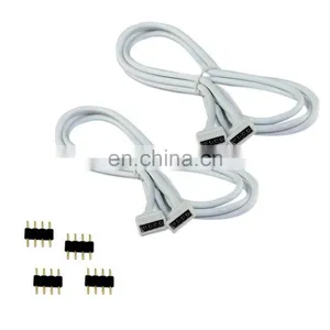 2M 6.6ft 4pin Extension Cable Connect Female Plug Used for SMD 5050 RGB LED Strip Light thumbnail-2
