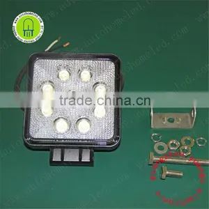 27W LED Work Light 5.1inch Epistar Chip 1800lm 12V 24V Diecast Aluminum Shell thumbnail-1