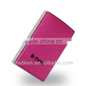 Aluminum Supper Mobile Power ED804 13000mAh Two USB Output Power Bank Portable External Battery Universal Battery Charger thumbnail-3