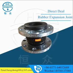 High Pressure Flange Seal Vulcanized Sphere Rubber Joint thumbnail-2