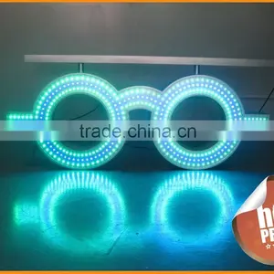 2015 New Invention Products Optician Advertising Led Optical Sign, Neon Glasses Sign, Optical Glasses Display thumbnail-1