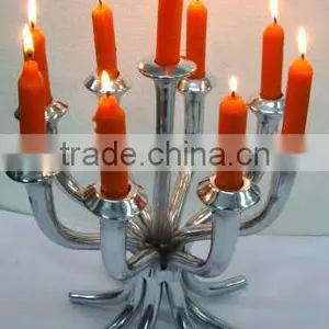 Unique Design Silver Wedding Candelabra, 9 Lite Wedding Candelabra thumbnail-1