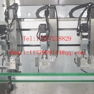Three Automatic Juice Bottle Edible Oil Spring Cover Machine Tracking Cover Machine thumbnail-3