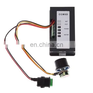 CCM5D 6V 12V 24V 5A PWM DC Motor Speed Controller Digital Display LED Motor Controller Speed Regulator thumbnail-3