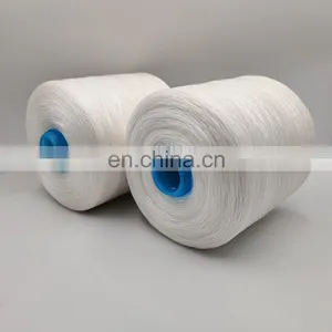 1005 Polyester Nylon 6 Nylon 66 Bonded Raw White Sewing Thread Dyeing Tube for Leather Products thumbnail-2