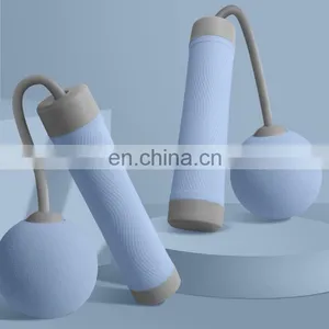 Indoor Gym Training Big Ball Ropless Coreless Weighted Thigh Master Skipping Jump Rope For Exercise thumbnail-2