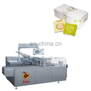 125carton/min Condom Bag Sachet Cartoning Box Packing Machinery Automatic Cartoning Machine thumbnail-1