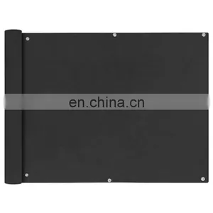 UV Protection Weather- Resistant 3' x 10' Balcony Privacy Screen PVC Balcony Side Cover For Apartments Home Shield 88% thumbnail-3
