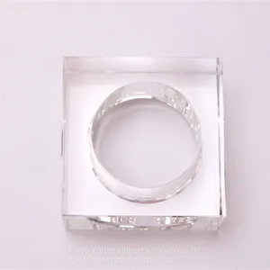 Modern Design Crystal Table Decoration Napkin Holder Dining Accessories thumbnail-3