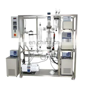 Turnkey Solution Production Line Hemp Oil Distillation Wiped Film Molecular Distillation thumbnail-1