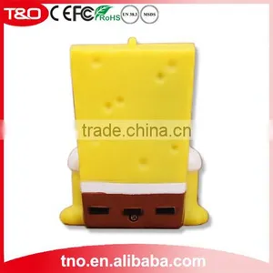 Cartoon Spongebob Power Bank 2600mAh Universal Travel Charger thumbnail-2