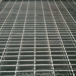 Hot Galvanized Building Reconstruction Building Upgrade Flooring Bar Grating /Heavy-Duty Industrial Floor Grating thumbnail-3