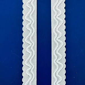 Lace Stretchy Lace Ribbon Elastic Trim Fabric With Floral Pattern for Bridal Wedding Decorations Sewing DIY Making and DIY Crafts thumbnail-2