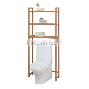 Bamboo Bathroom Spacesaver Over the Toliet Cabinet thumbnail-1