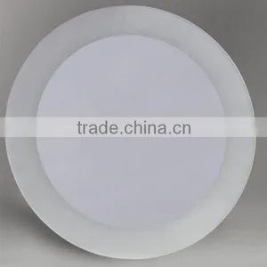 Leaf Round Frosted Glass Bevel Mirror thumbnail-1