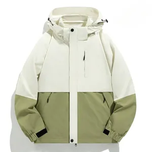 Wholesale Men's Winter Cycling Jacket With Hood Thin Windbreaker Coat For Women Windproof Outdoor Kids Cycling Clothing Hiking Euro Size thumbnail-2