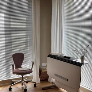 25mm Aluminum Venetian Blinds With Manual Chain Control System 0.21mm Thickness Aluminum Slats thumbnail-2