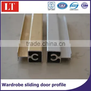 Closet Door Frame Sliding Door Profile Sliver Anodized Color thumbnail-1