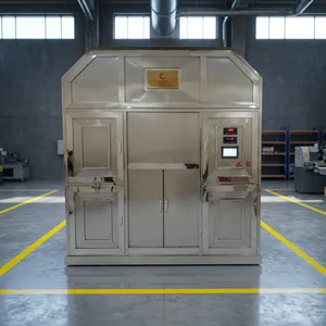 Human Cremation Machine Electric Crematorium Machine With 100kg/H Capacity and 18kw Power Crematory Equipment thumbnail-3
