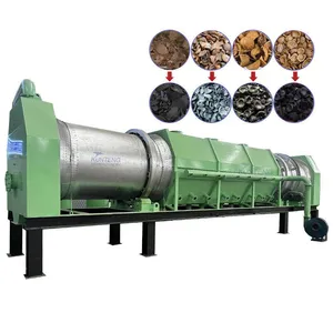EPC Turnkey Biomass Charcoal Production Line Bamboo Chip Continuous Carbonization Equipment Charcoal Briquette Forming Plant thumbnail-1